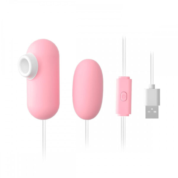 OV031A-Rosa-Claro_1 Cápsula Vibratória com 12 Modos de Vibração e Pulsação Vip Mix