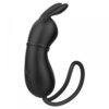 OV037-Preto_2 Rosalie Pretty Love Cápsula Vibratória em Formato de Coelho com 7 Modos de Vibração Vip Mix