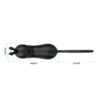 OV037-Preto_7 Rosalie Pretty Love Cápsula Vibratória em Formato de Coelho com 7 Modos de Vibração Vip Mix