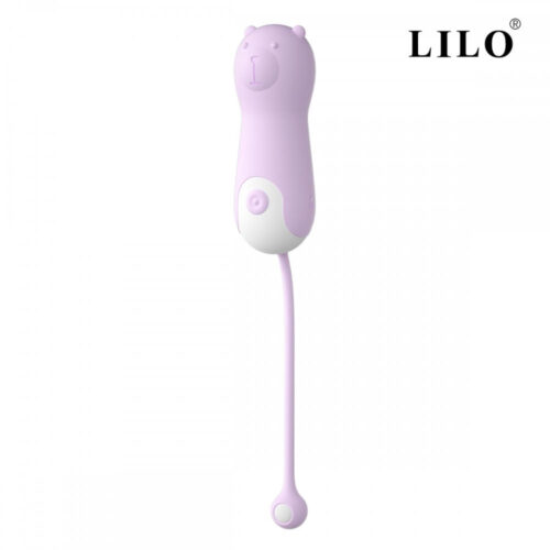 OV040-Lilas_1 Lilo Little Monsters Vibrador Cápsula Formato Urso com 10 Modos de Vibração Vip Mix