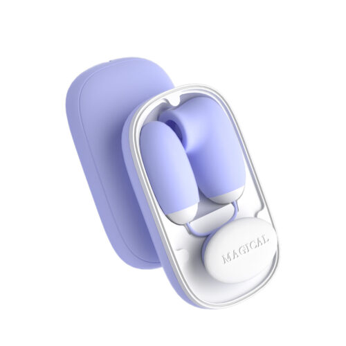 OV044A-Azul_1 Lilo We Love Cápsula Vibratória com Controle em Formato de Box e 12 Modos de Pulsação Vip Mix