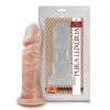 PA008-Bege_1 Prótese Pura Luxúria Maciço 15,3x4 Sexy Fantasy