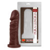 PAN008-Chocolate_1 Prótese Pura Luxúria Maciço 15,3x4 Sexy Fantasy