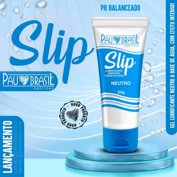 PB1104_4 Slip Lubrificante Corporal a Base d’água Neutro 20g Pau Brasil