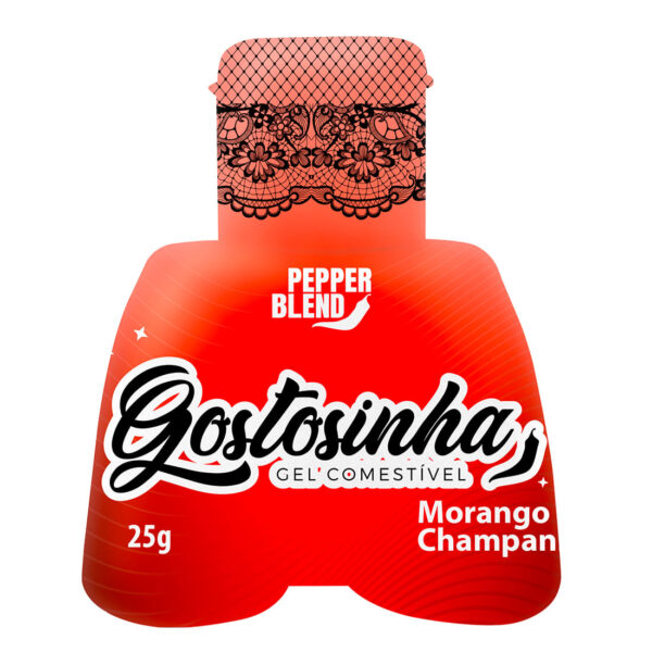 Gostosinha Gel Comestível Para Sexo Oral Hot 25g Pepper Blend