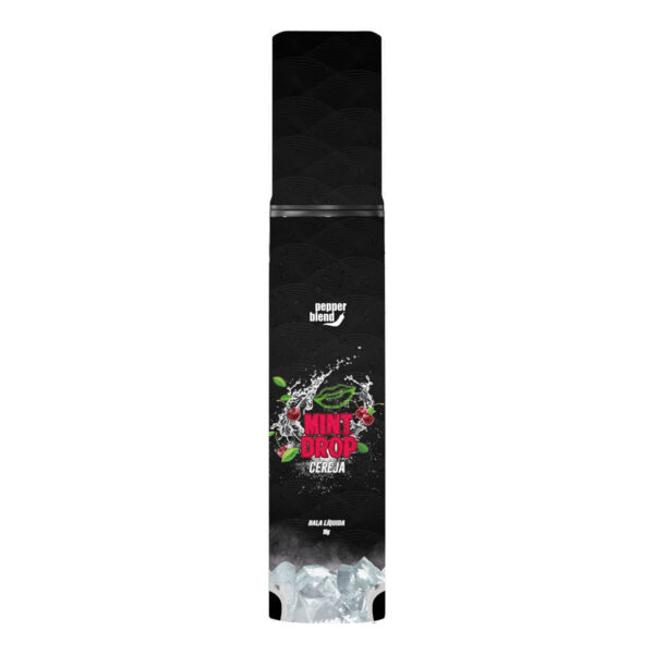 PB254-Cereja_1 Mint Drop Bala LĂquida Spray Refrescante 18g Pepper Blend