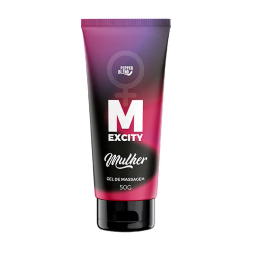 M Excity Gel de Massagem Comestível 50g Pepper Blend