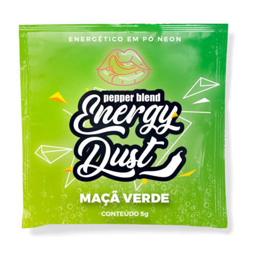 Energy Dust Energético em Pó 5g Linha Neon Vibes Pepper Blend