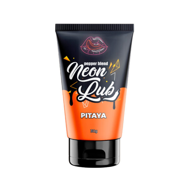 PB333-Pitaya_1 Neon Lub Gel Comestível Brilha em Luz Negra 30g Pepper Blend