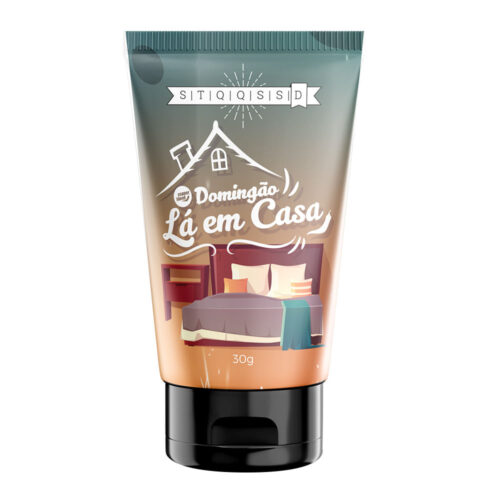 Domingão Lá em Casa Gel Lubrificante Comestível 30g Linha Semana de Surpresas Pepper Blend