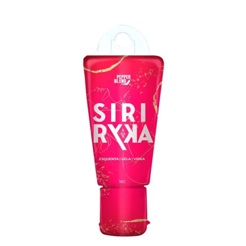 Siri Ryka Gel Comestível Esquenta, Gela e Vibra 18g Pepper Blend
