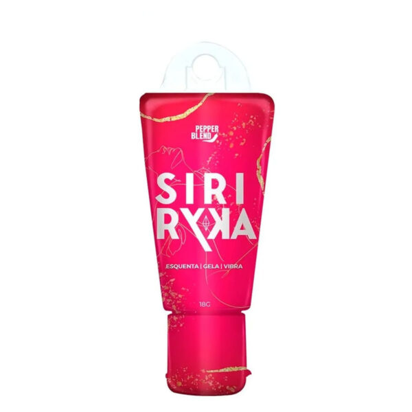 PB356 Siri Ryka Gel ComestĂvel Esquenta, Gela e Vibra 18g Pepper Blend