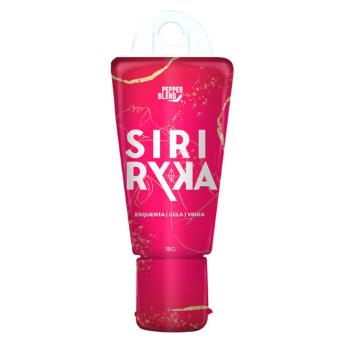 Siri Ryka Gel Comestível Esquenta, Gela e Vibra 18g Pepper Blend