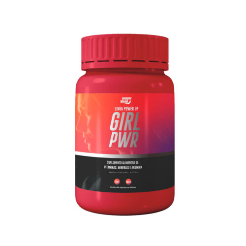 PB371_1 Girl Pwr Suplemento Alimentar de Vitaminas, Minerais e Arginina Linha Power Up Pepper Blend