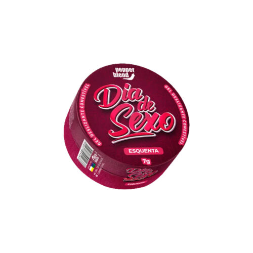 PB397_1 Dia de Sexo Gel Deslizante Comestível que Esquenta 7g Pepper Blend