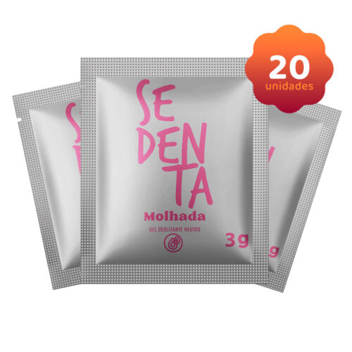 PB482-K20 Kit Erótico com 20 Sachês Sedenta Molhada 3g Pepper Blend
