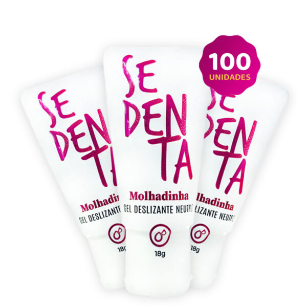 PB509-100 Kit Erótico com 100 Sedenta Molhadinha Lubrificante Íntimo 18g Pepper Blend