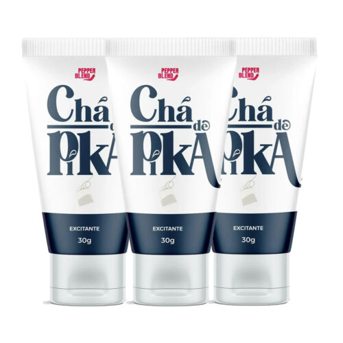 Kit Erótico com Chá de Pika 3 Unidades
