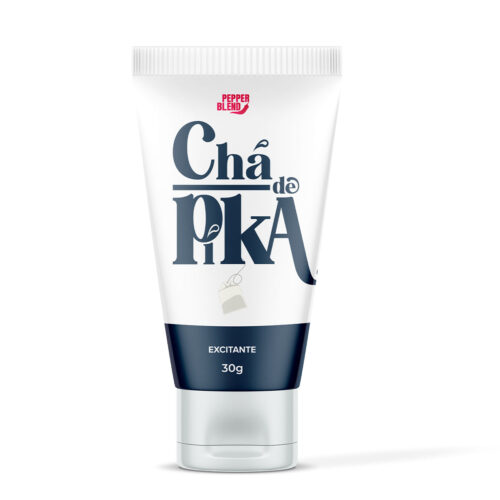 PB524_3 Chá de Pika Gel Excitante que Vibra 30g Pepper Blend