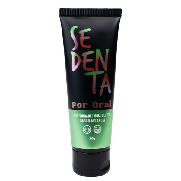 PB535-Melancia_1-1 Sedenta Por Oral Gel Comestível com Glitter 50g Pepper Blend - Sedenta Por Oral Gel Comestível com Glitter Sabor Melancia 50g Pepper Blend