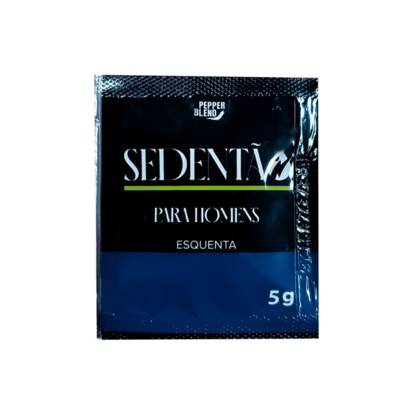 PB541_1 Sedentão Excitante Masculino Vasodilata e Aquece em Sachê 5g Pepper Blend