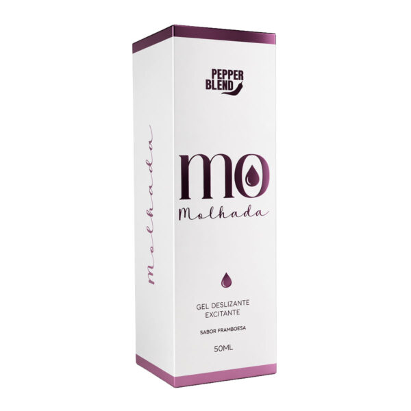 Lubrificante Íntimo Excitante Linha MO Molhada 50ml Pepper Blend