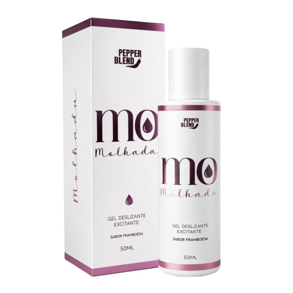 Lubrificante Íntimo Excitante Linha MO Molhada 50ml Pepper Blend