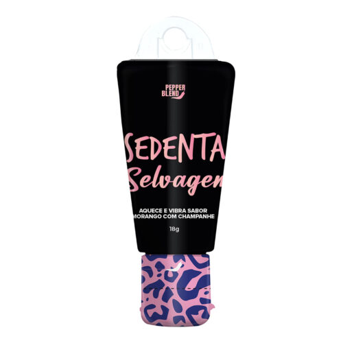 PB561-Morango-com-Champanhe_1 Sedenta Selvagem Vibrador Líquido Comestível 18g Pepper Blend