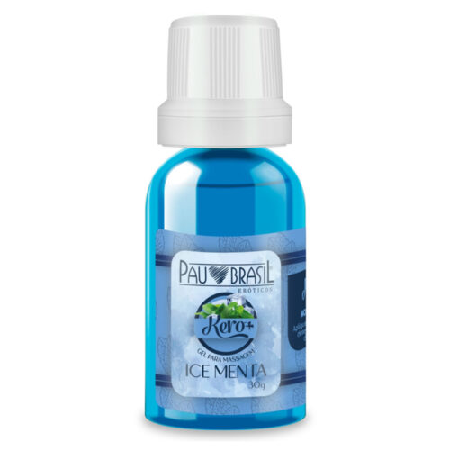 Kero + Gel Beijável Ice para Massagem 40g Pau Brasil