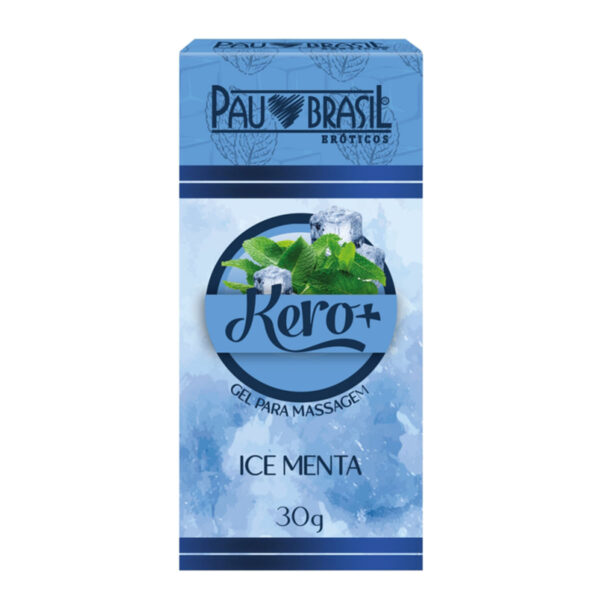 PBE1140_2 Kero + Gel Beijável Ice para Massagem 40g Pau Brasil