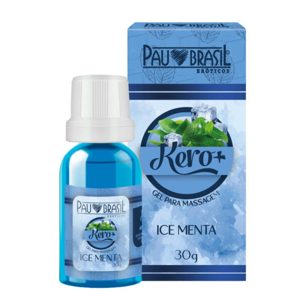 PBE1140_3 Kero + Gel Beijável Ice para Massagem 40g Pau Brasil