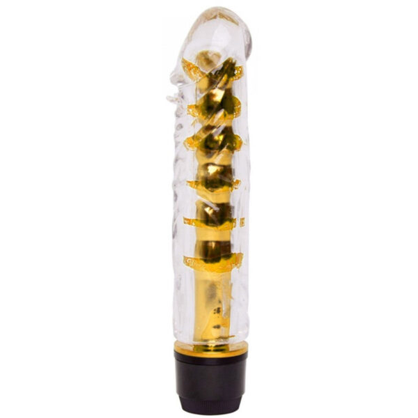 Vibrador Multivelocidade com Capa Lisa Transparente - Miss Collection