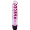 Vibrador Multivelocidade com Capa Lisa Transparente - Miss Collection