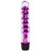 Vibrador Multivelocidade com Capa Lisa Transparente - Miss Collection