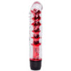 Vibrador Multivelocidade com Capa Lisa Transparente - Miss Collection