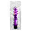 PE011C-Roxo_2 Vibrador Multivelocidade com Capa Texturizada e Pérolas Massageadoras Vip Mix