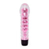 PE011D-Pink_1 Fell Me Vibrador Multivelocidade com Capa Texturizada Massageadora Vip Mix