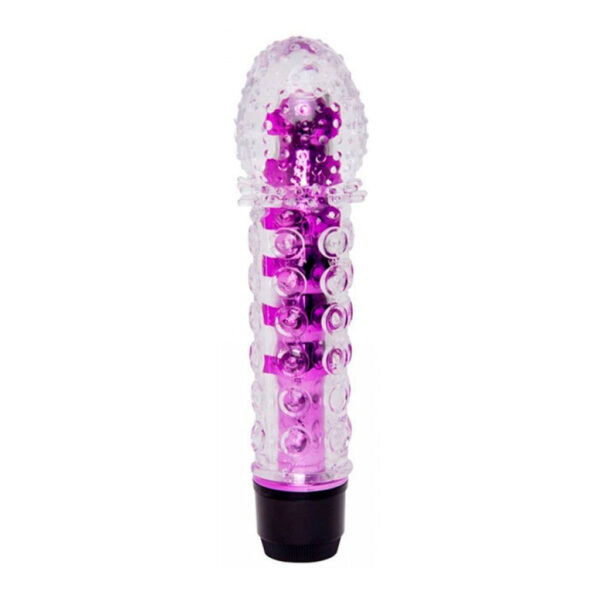 PE011D-Roxo_1 Fell Me Vibrador Multivelocidade com Capa Texturizada Massageadora Vip Mix