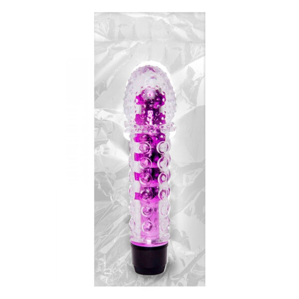 PE011D-Roxo_2 Fell Me Vibrador Multivelocidade com Capa Texturizada Massageadora Vip Mix