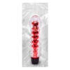 PE011D-Vermelho_2 Fell Me Vibrador Multivelocidade com Capa Texturizada Massageadora Vip Mix