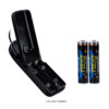 PE013D-Bege_5 Beautiful Buraq Prótese Realística com Vibrador Multivelocidade 24 x 4,6 cm Vip Mix