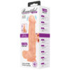 PE013D-Bege_7 Beautiful Buraq Prótese Realística com Vibrador Multivelocidade 24 x 4,6 cm Vip Mix