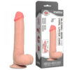 PE085-Bege_3 Lovetoy Sliding-Skin Dong Prótese Realística com Ventosa 18cm Vip Mix
