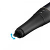 PE122-Preto_3 Basebal Bat Vibrador com Aparência Realística com 10 Modos Vai e Vem e Vibração Vip Mix