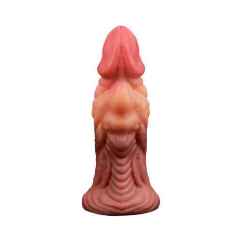 PE165-Bege-com-Marrom_1 Lovetoy Nature Cock Prótese Dupla Densidade 18x5,5cm Vip Mix