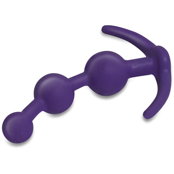 PEERX-Roxo_1 Plug Anal Escalonado Esfera Diversão ao Cubo
