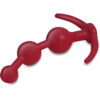 PEEVRM-Vermelho_1 Plug Anal Escalonado Esfera Diversão ao Cubo