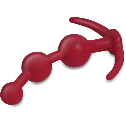PEEVRM-Vermelho_1 Plug Anal Escalonado Esfera Diversão ao Cubo