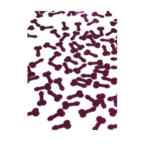 PF170088PK-Pink_1 Confete Metalizado Despedida de Solteiro 3cm 15g PTD Festas