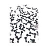 PF170088PT-Preto_1 Confete Metalizado Despedida de Solteiro 3cm 15g PTD Festas